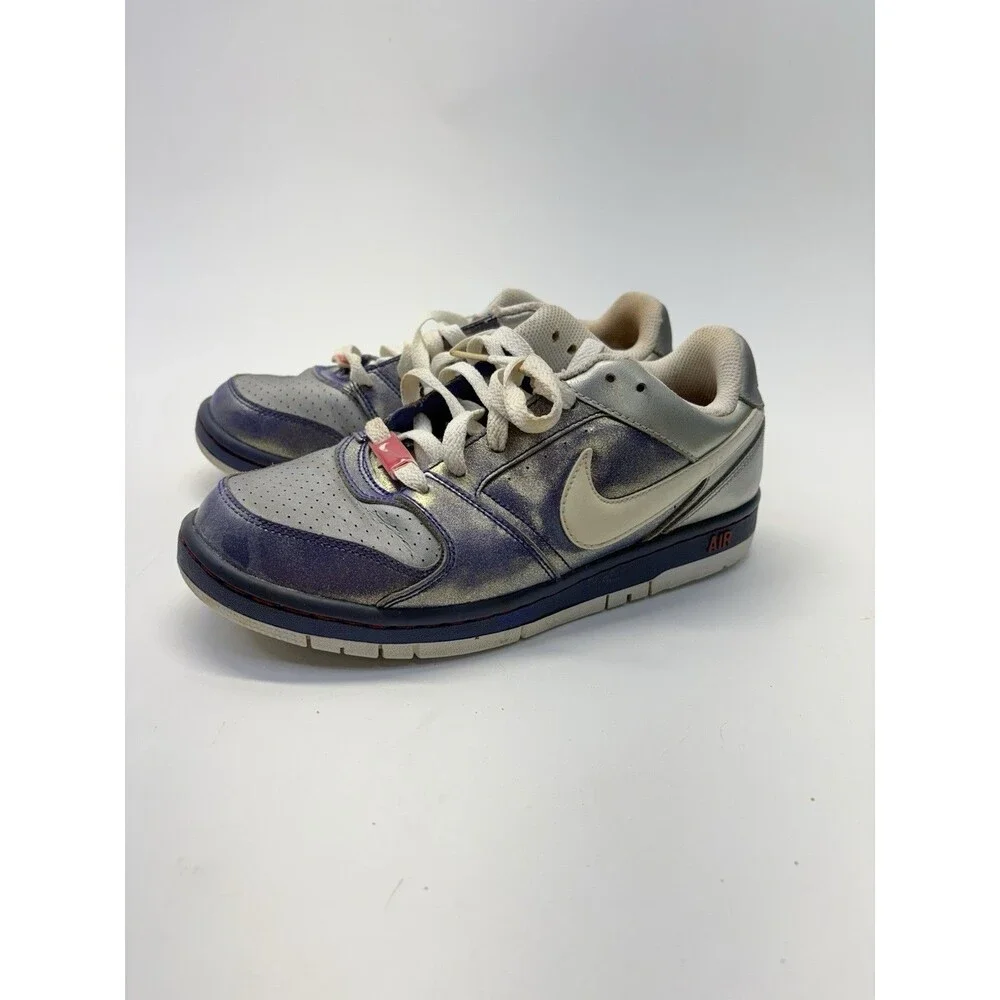 Women’s Size 7 Nike Air Force 1 Low Metallic Purple 318972-500 Athletic Shoes